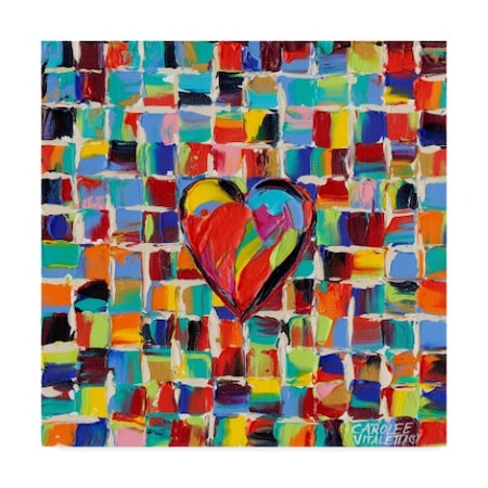 Trademark Fine Art Carolee Vitaletti 'Love Of Color I' Canvas Art, 24x24 WAG05300-C2424GG